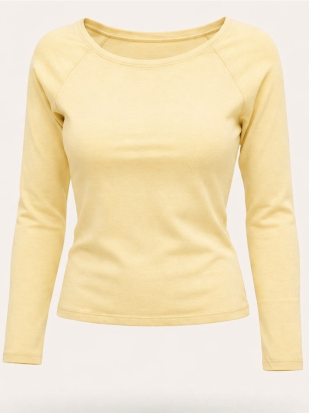 Vinyl Icons Yellow Long Sleeve Top